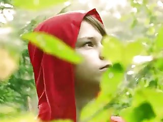 Latvian Little Red Riding Hood gets eaten by the Wolf