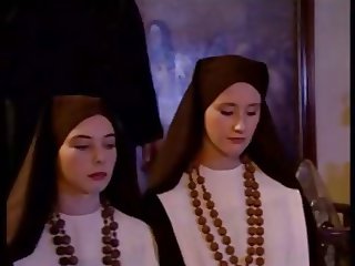 Teen nun and priest