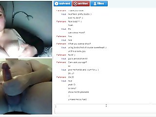 Chatroulette : Her Eyes And Boobs Want My Dick