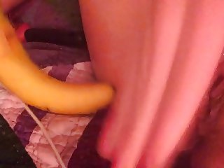 This is what made her bed wet, with banana