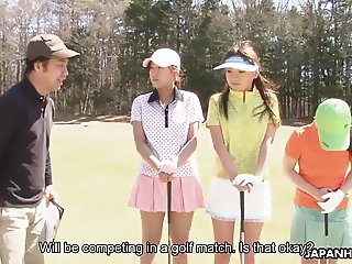 Asian golf has to be kinky in one way or another