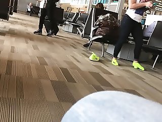 Ankle Socks at the Airport