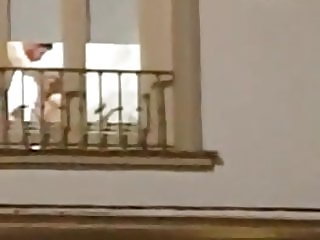 Spanish couple caught fucking in her house