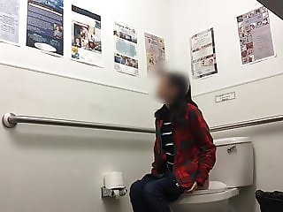 Cute Asian girl on toilet part 2