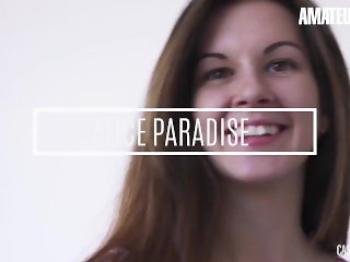 Casting Francais - Petite Babe Cums So Hard She Breaks From Big Dick Stud