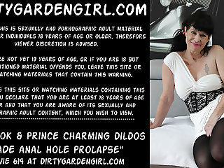 Solatok & Prince Charming extreme dildos for Dirtygardengirl
