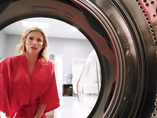 'Fucking My Step Mom in the Ass while She is Stuck in the Dryer - Cory Chase'