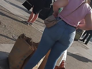 Phat Ass Thick Latina Tight Jeans