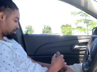 'Caught jerking at Florida curbside pick up huge cum'