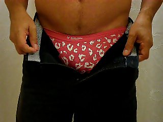 Sexy Crossdresser Panty Strip