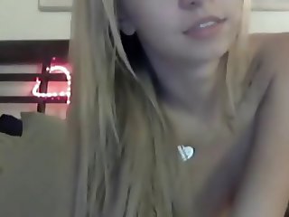 adorable webcam blonde