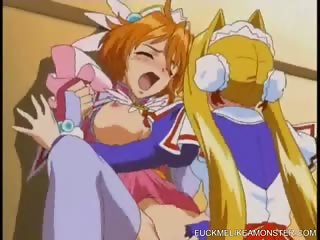 Hot Lesbian Sex Performed By These Hentai Cuties