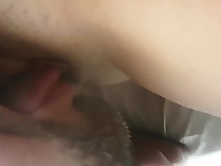 licking pussy lips and clit