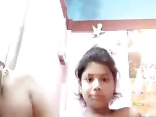 Cute Indian girl selfie for lover
