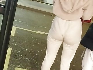 Candid Gorgeous Arab Ass - Big Juicy Bubble Butt (BUSTED)