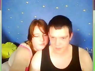 German UGLY Couple Fuck for me on Webcam