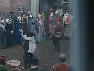 Public flogging - movie scene
