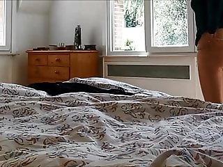 My wife naked on real hidden cam 6