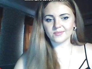 Russian woman masturbates for me on webcam 